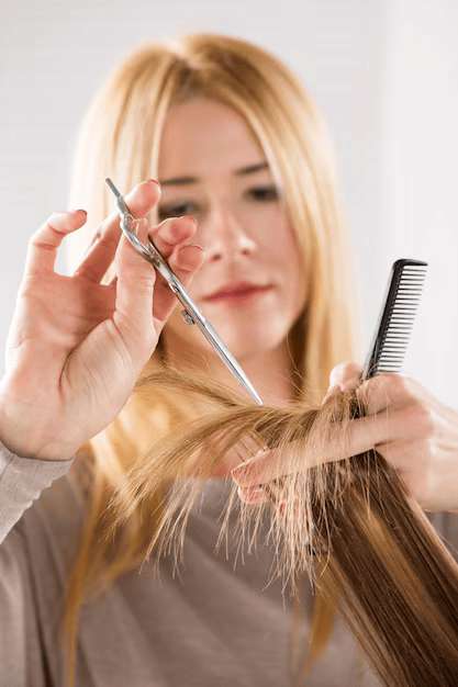 Hair styling service at beauty salon Jaipur